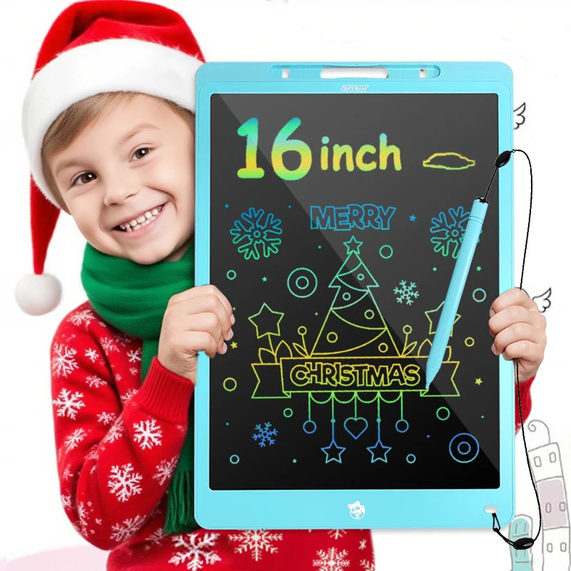 16 Inch LCD Writing Tablet Large Electronic Color Drawing Board Erasable Screen