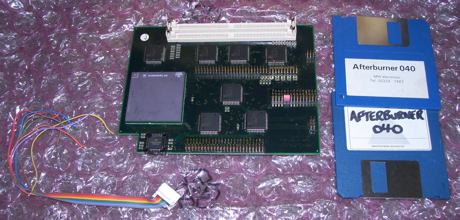Atari Falcon 030 Computer AB40 Afterburner 040 40mhz Accelerator 1995 BOXED