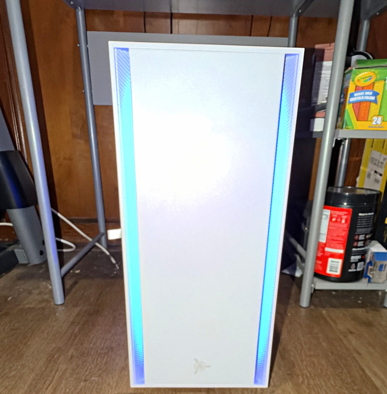 Skytech Gaming Shiva 2 White RGB Tower Desktop PC, Tempered Glass, AMD Radeon