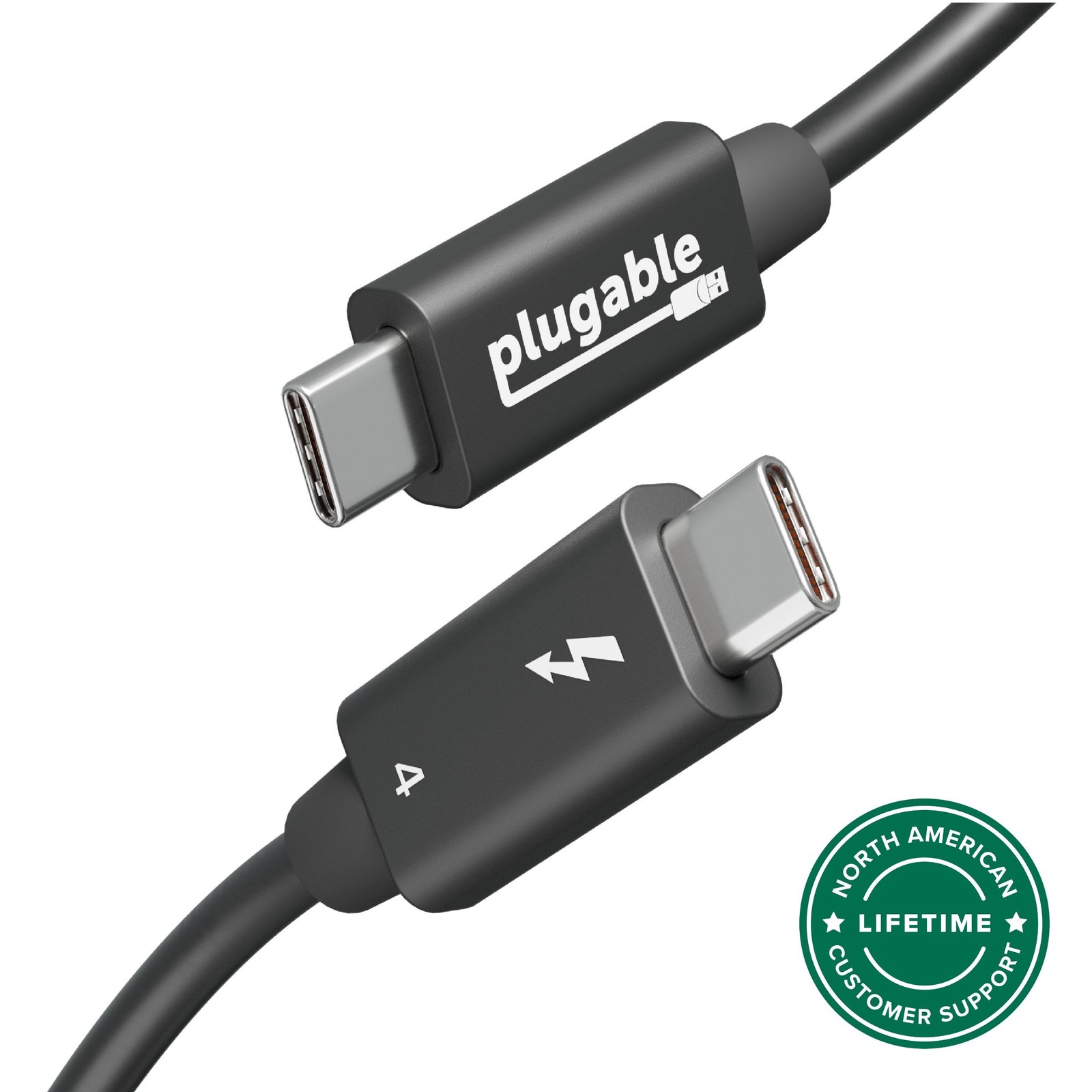 Plugable Thunderbolt 4 240W EPR Cable (3.3ft/1m)