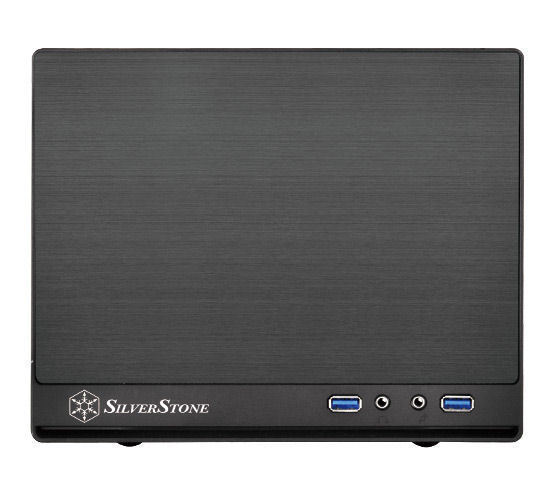 Silverstone SG13B-Q (Plastic Front Panel) Mini-DTX/Mini-ITX Sugo Series SFF Case