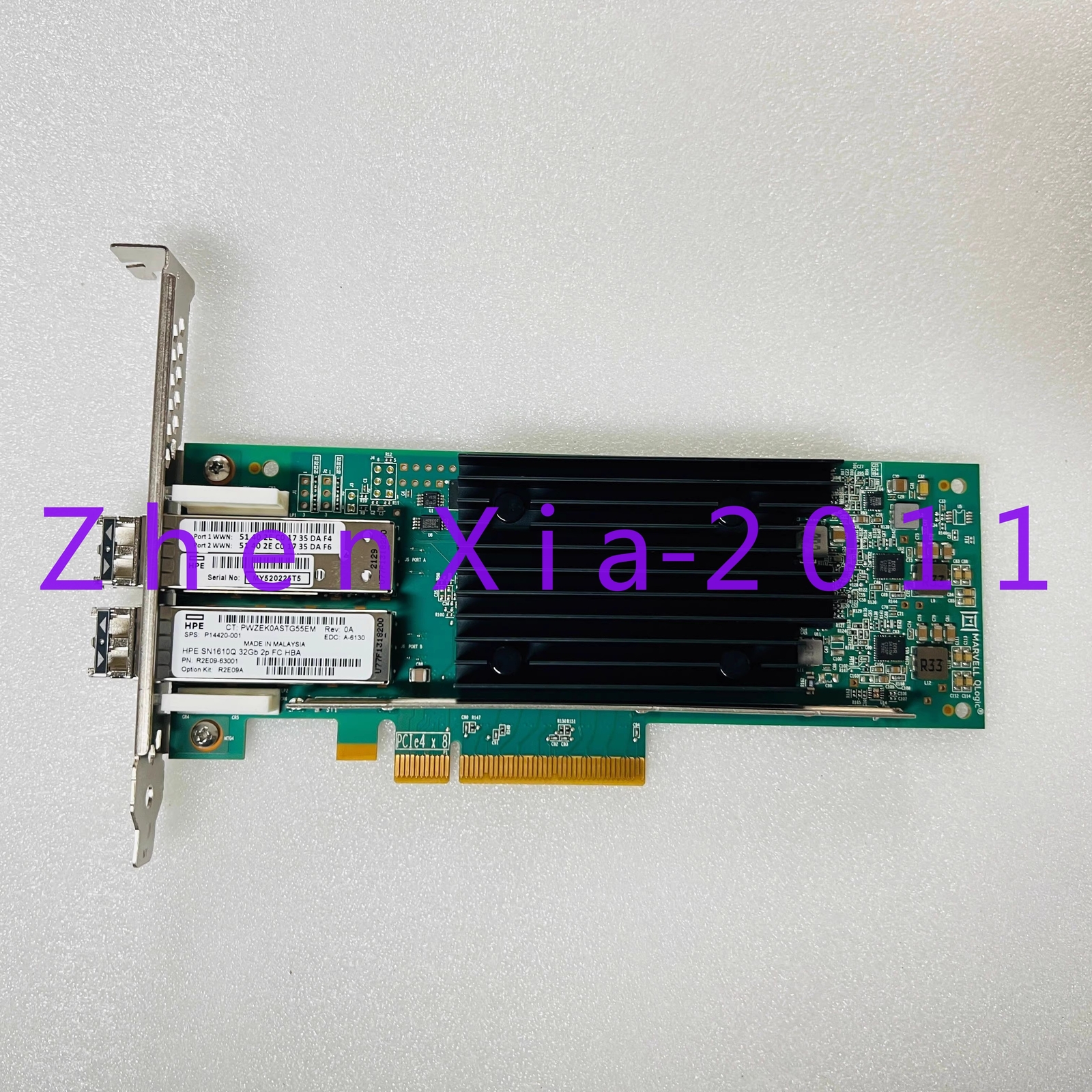 1pc used HPE QLE2772 SN1610Q 32Gb R2E09A HBA optical fiber card P14420-001  #8