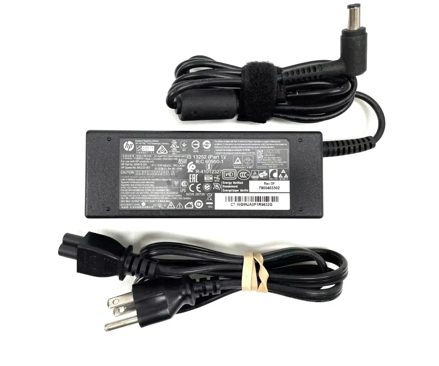 Genuine HP T520 T630 T730 929818-003 85W 19.5V 4.36A AC Power Adapter Charger