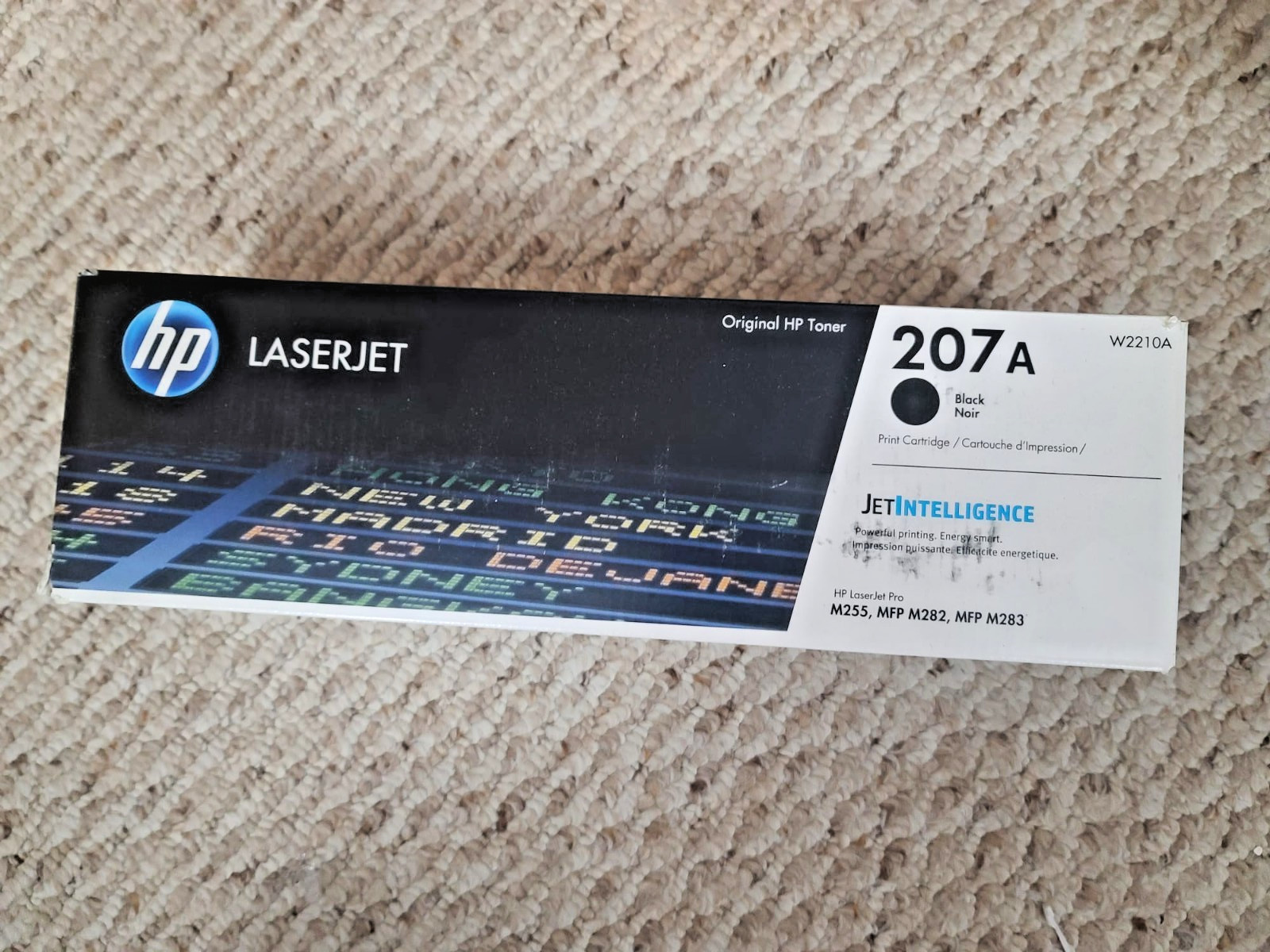 Genuine HP 207A W2210A M255 MFP M282 283 Black Toner BARND NEW SEALED BOX