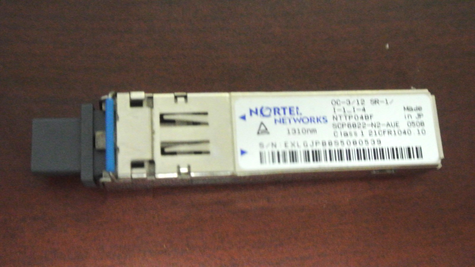 Nortel NTTP04BF SFP Transceiver Modulr 622 Mbps