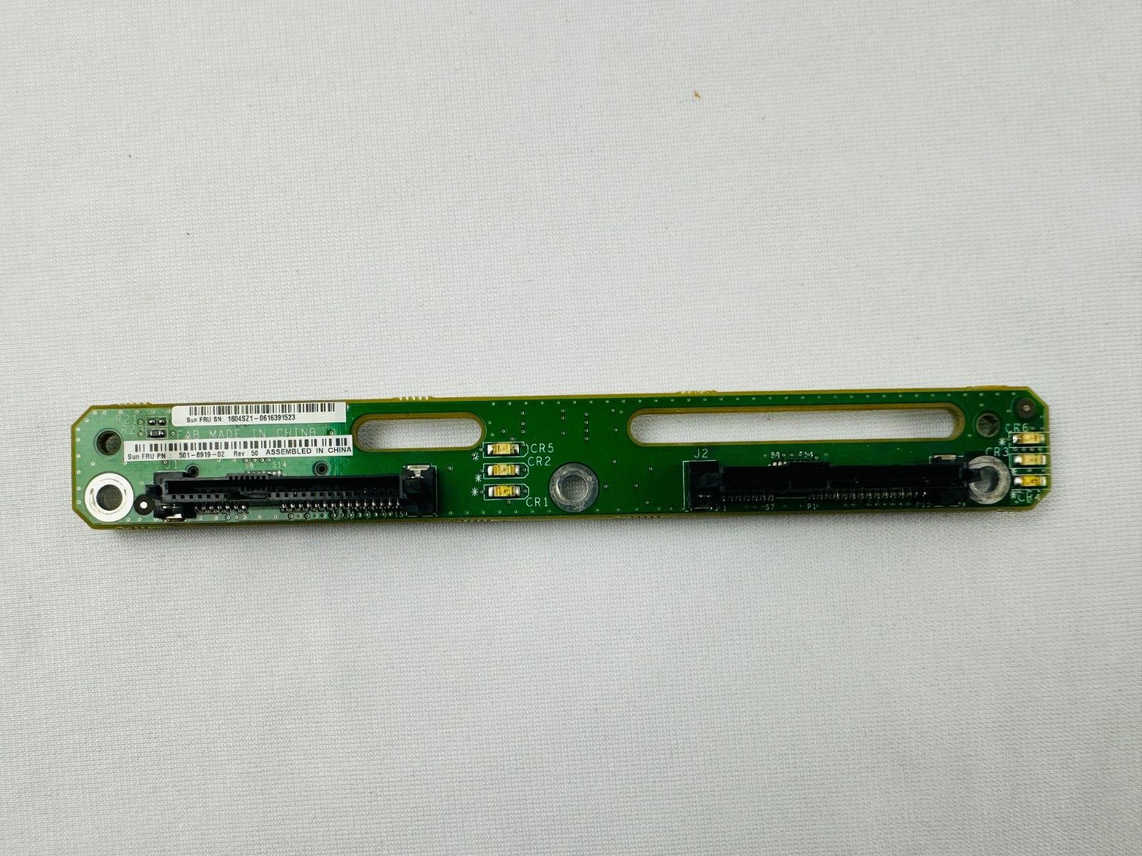 Sun Microsystems 501-6919-02 Slot Disk Backplane