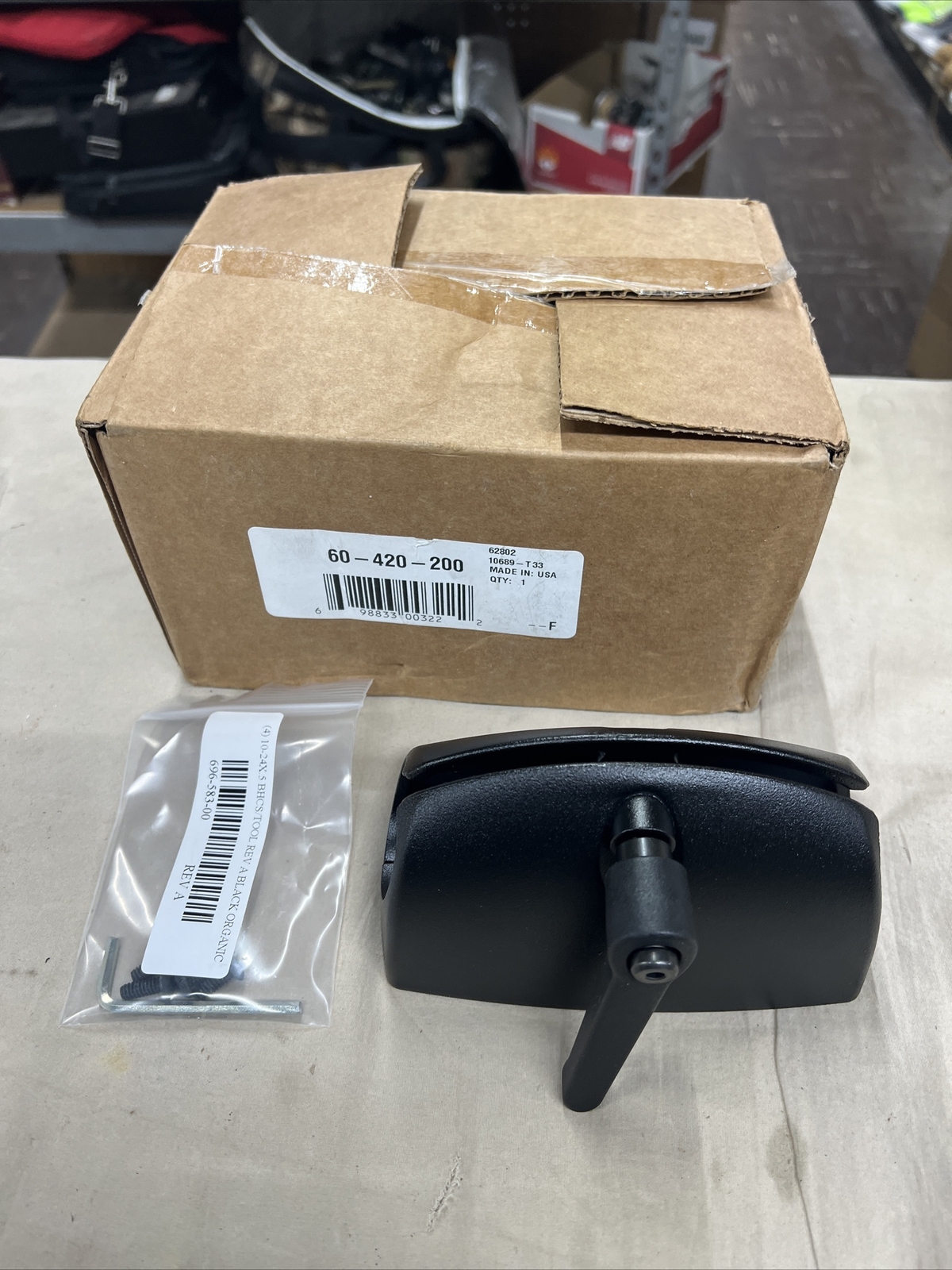 NEW Ergotron 60-420-200 Large Black Clamp