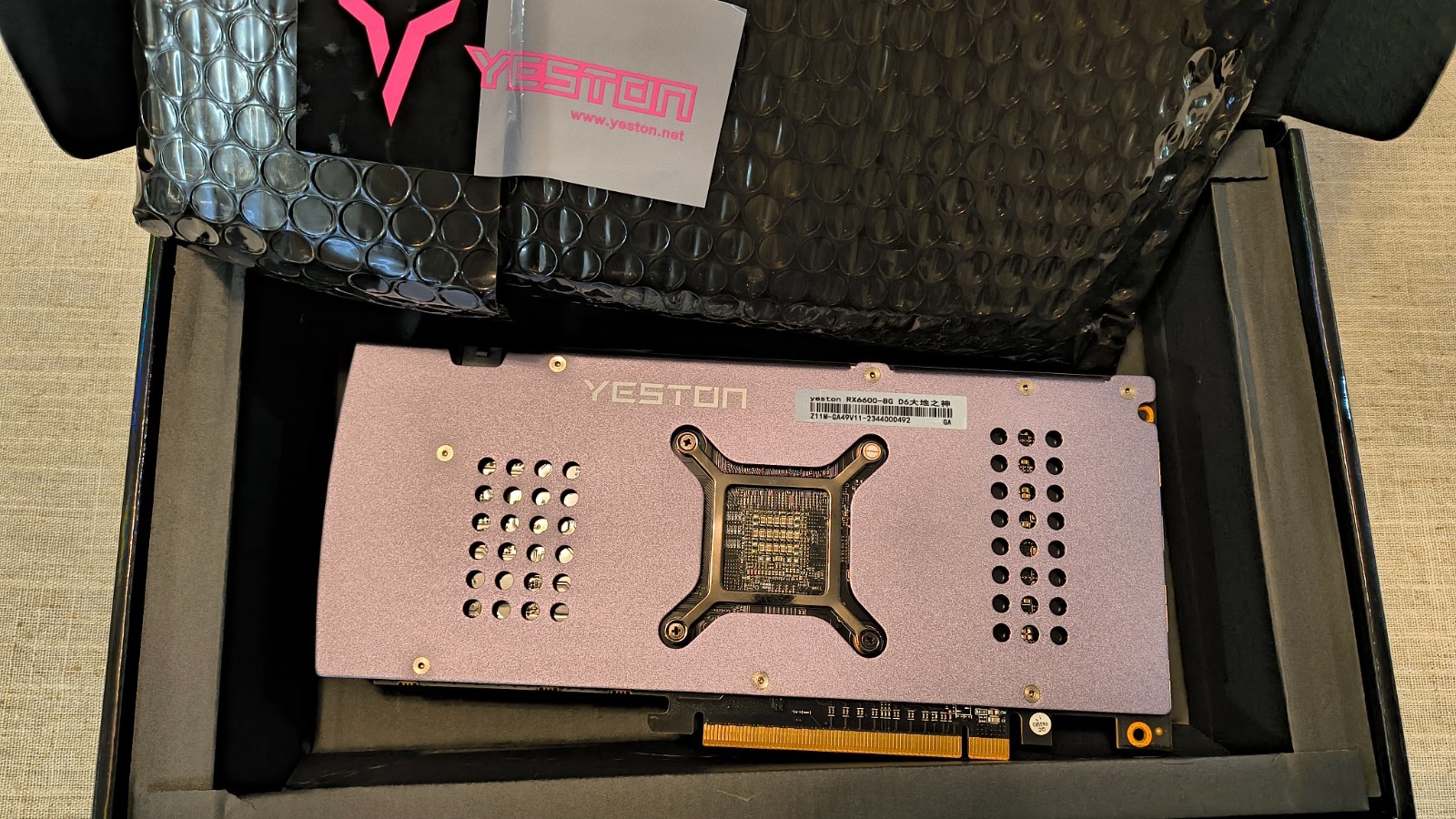 YESTON AMD Radeon RX 6600 XT Graphics Card