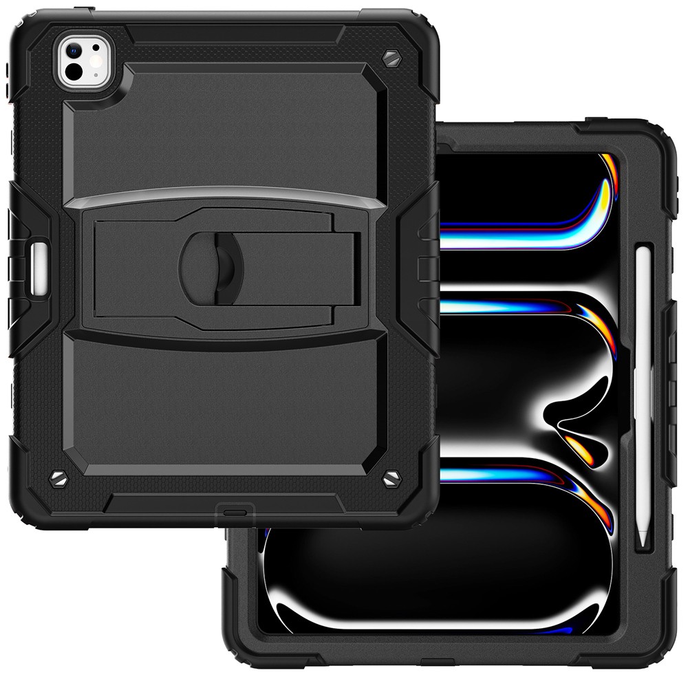 For iPad Air 11" Pro 12.9 13" 2026 Shockproof Heavy Duty Case Rugged Stand Cover