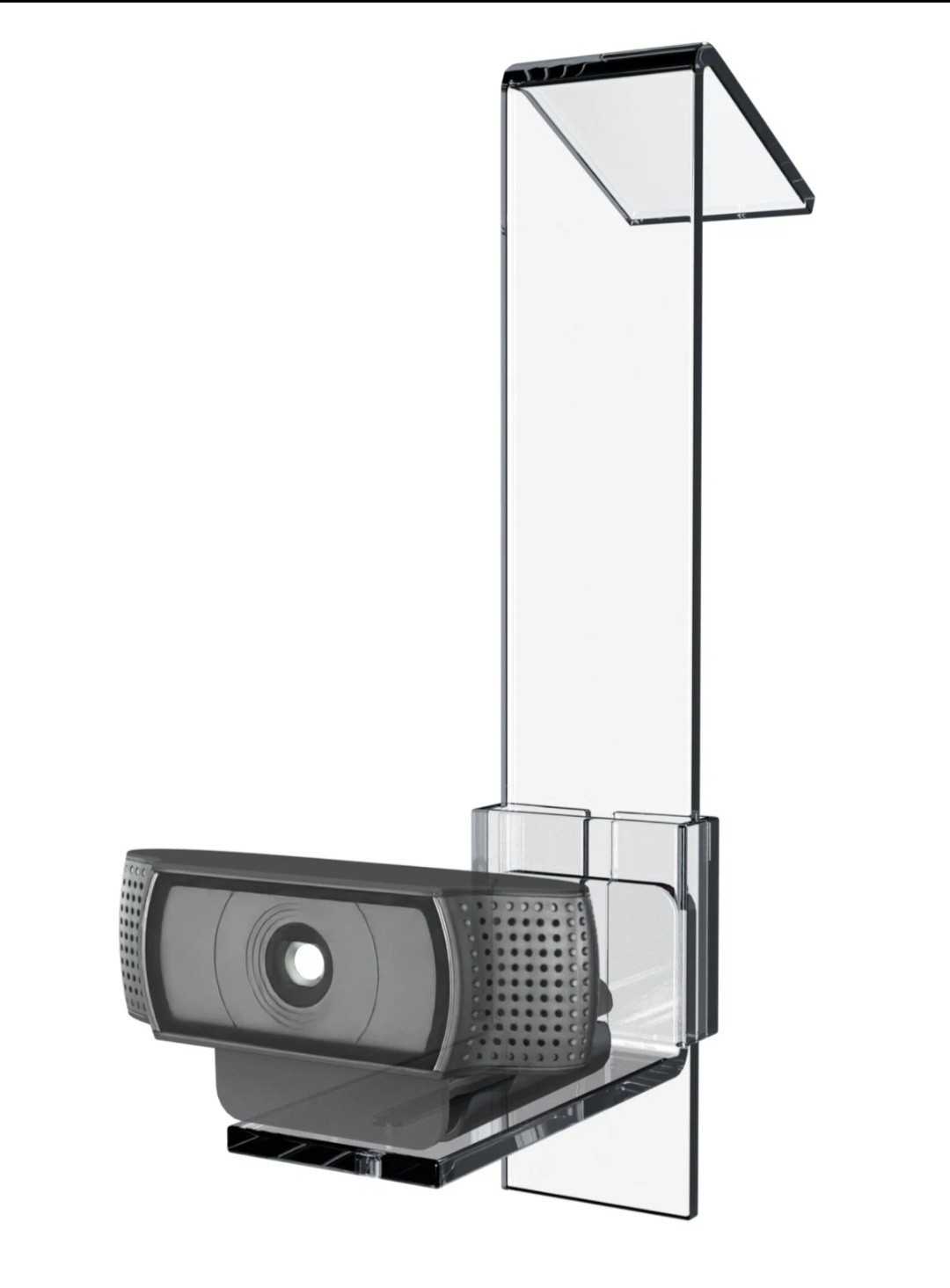 PlexiCam Pro V2 Center Screen Webcam Camera Mount Laptop Monitor- Open Box