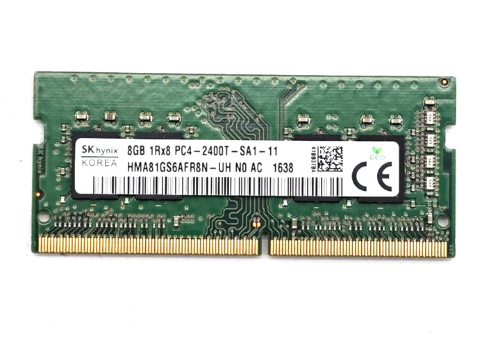SK hynix 8GB DDR4 PC4-2400T SODIMM Laptop RAM HMA81GS6AFR8N-UH 820570-002