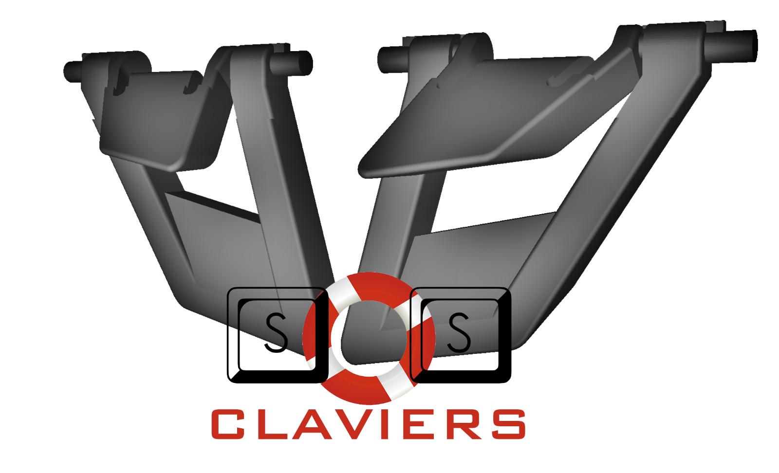 Replacement Feet for Alienware AW 768 Pro Gaming Keyboard