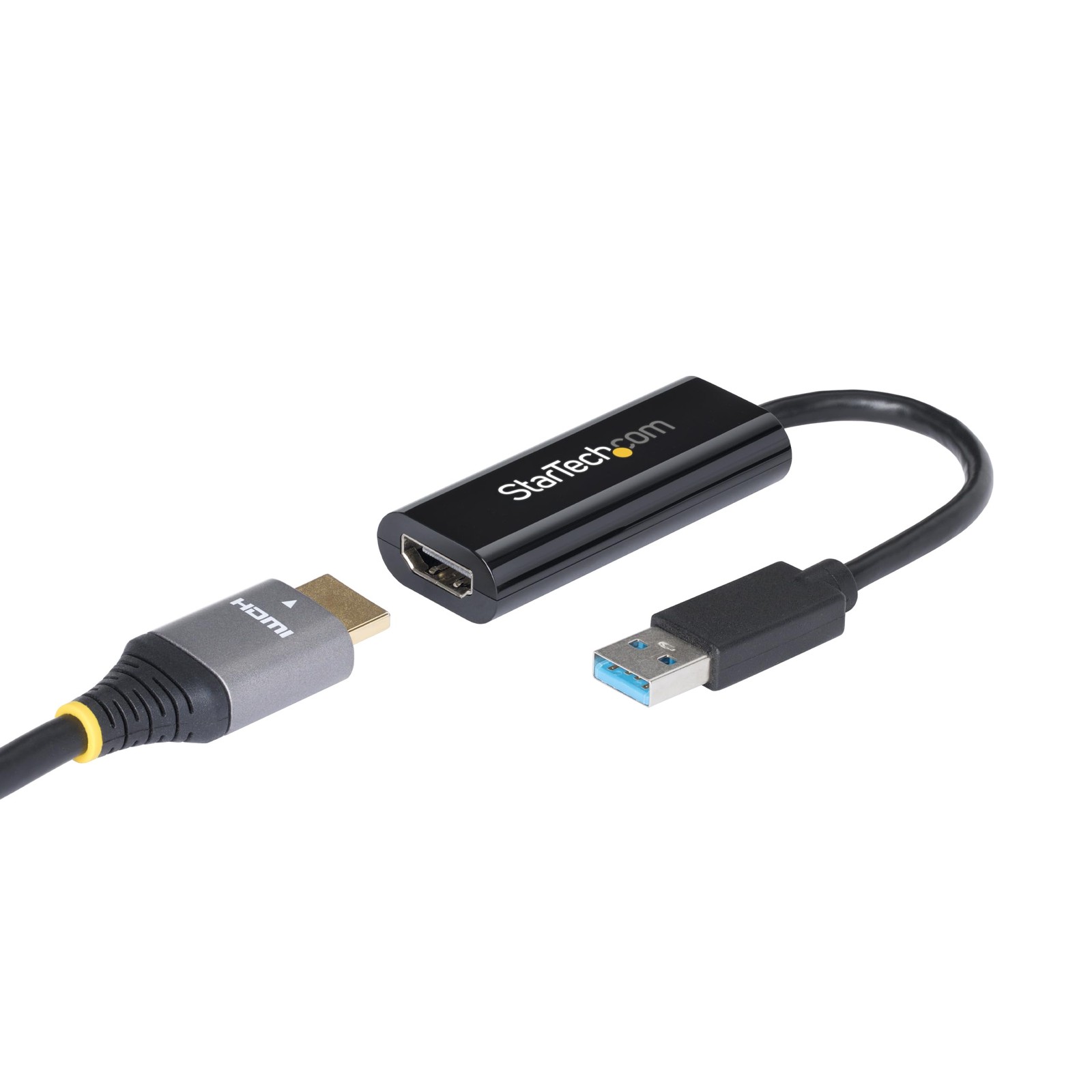 StarTech USB-A 3.0 to HDMI Converter, 1080p60, Windows Driver HDMI, Black
