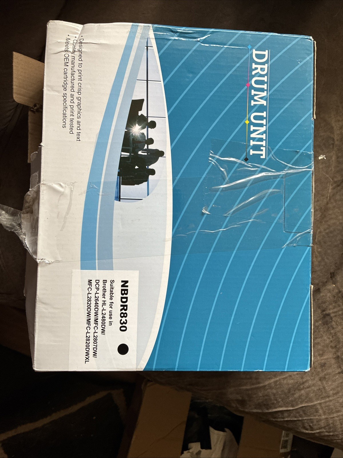 Set of x2 DR830 Drum Units - For BROTHER Laser Printers -   SEALED  & UNUSED