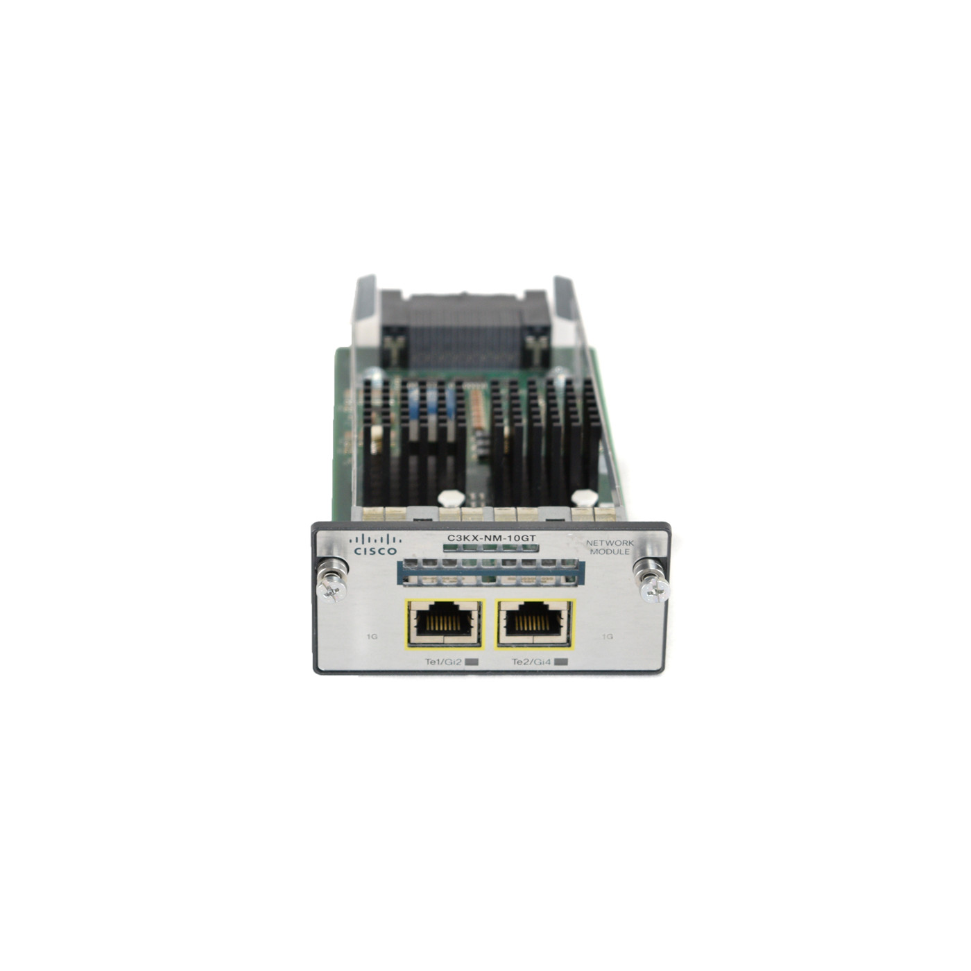 Cisco C3KX-NM-10GT WS-C3750X / WS-C3560X 10 Gigabit 10G-T Network Module