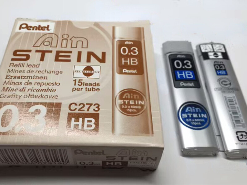 Mutoh AC-800 Lead Core Original Pentel C273-HB 0.3HB ，12 Tube Per Box