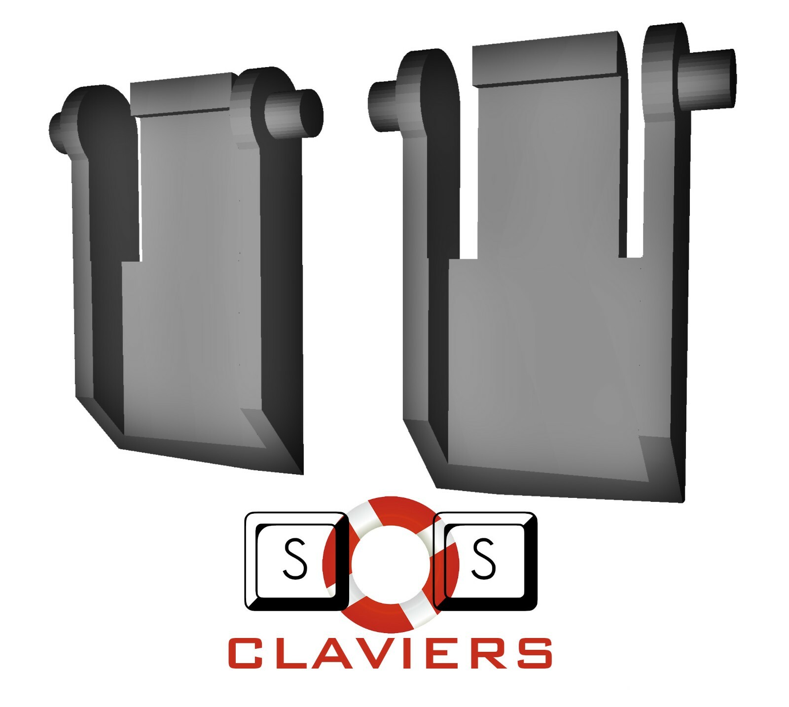 Replacement Feet for Logitech G11 Keyboard