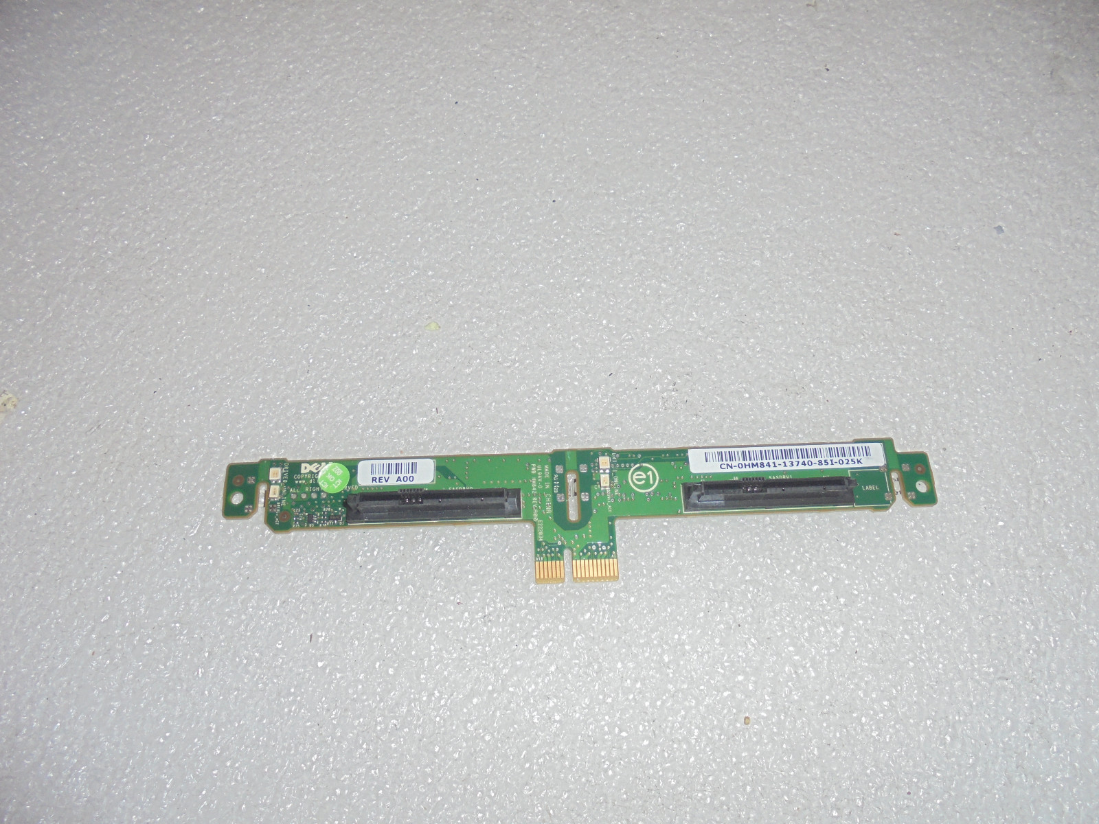 NEW DELL POWEREDGE M600 M605 ORIGINAL 2X SATA BACKPLANE BOARD HM841 CN-0HM841