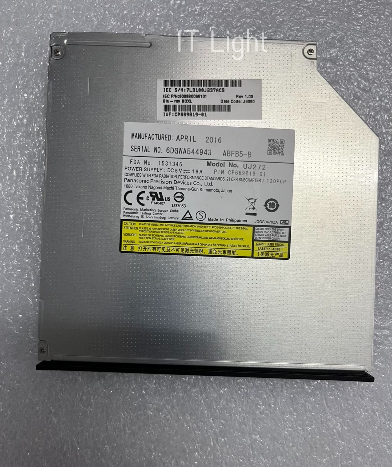 DVD Blu-ray Burner Drive for Dell Optiplex 3040 3050 7040 7050 7060 SFF Computer