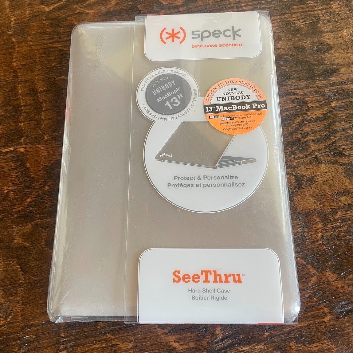 New Speck SeeThru Hard Shell Clear Case  Unibody MacBook 13" 2009 2010 2011