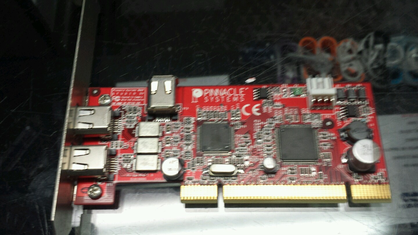 USED Pinnacle Systems Booster 2B DUAL Firewire PCI  Card- 51009867 