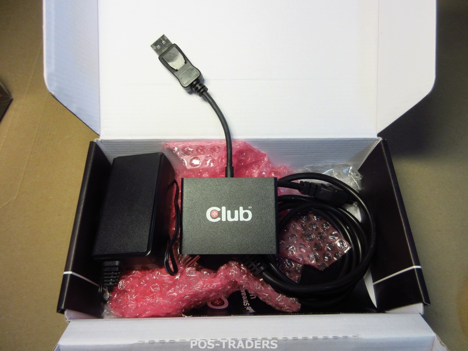 Club3D CSV-5300 Multi Stream Transport MST Hub DisplayPort 1.2 Triple Monitor
