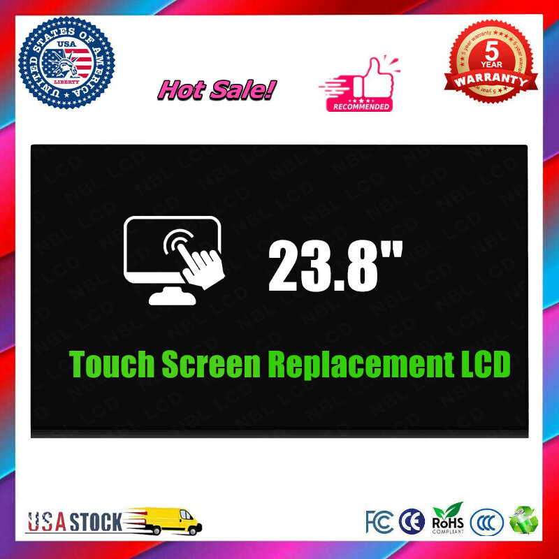 23.8" LM238WF5(SS)(D1) Screen FHD LCD Touch Display LM238WF5 SSD1 New All-In-One