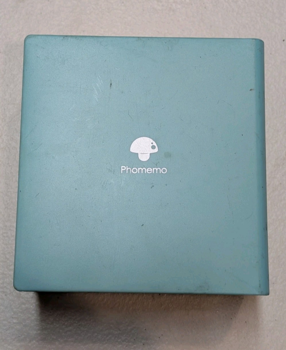 Phomemo M02 Mini Bluetooth Thermal Printer Mint Green Printer Only 
