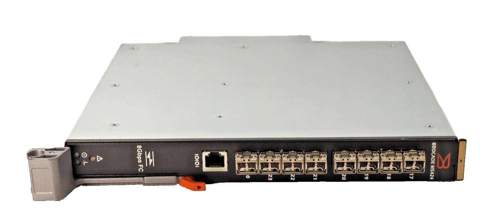 Dell Brocade M5424 8GB 12/24 Port Blade Switch DP/N: F855T  w/SFPs