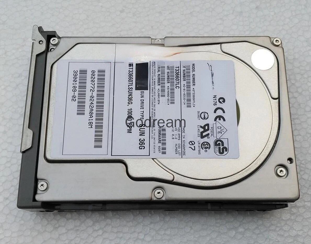 For SUN X5244A 540-4689 36G ST336607LSUN36G 10K SCSI hard disk 390-0109