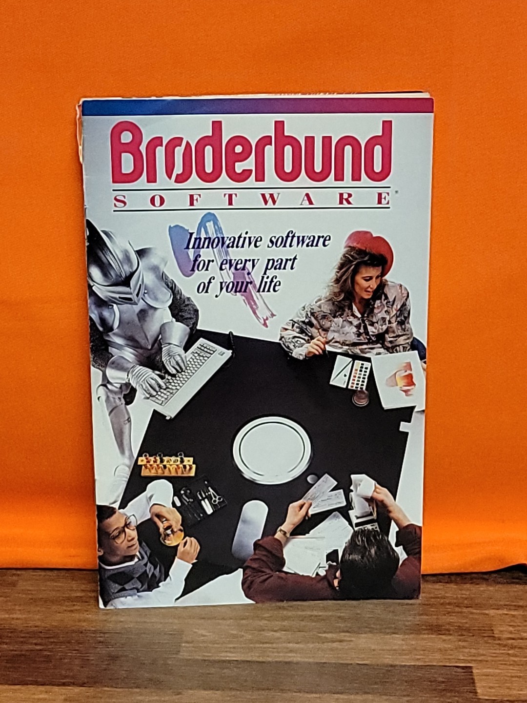 Broderbund Software 1988 40 page video game catalog