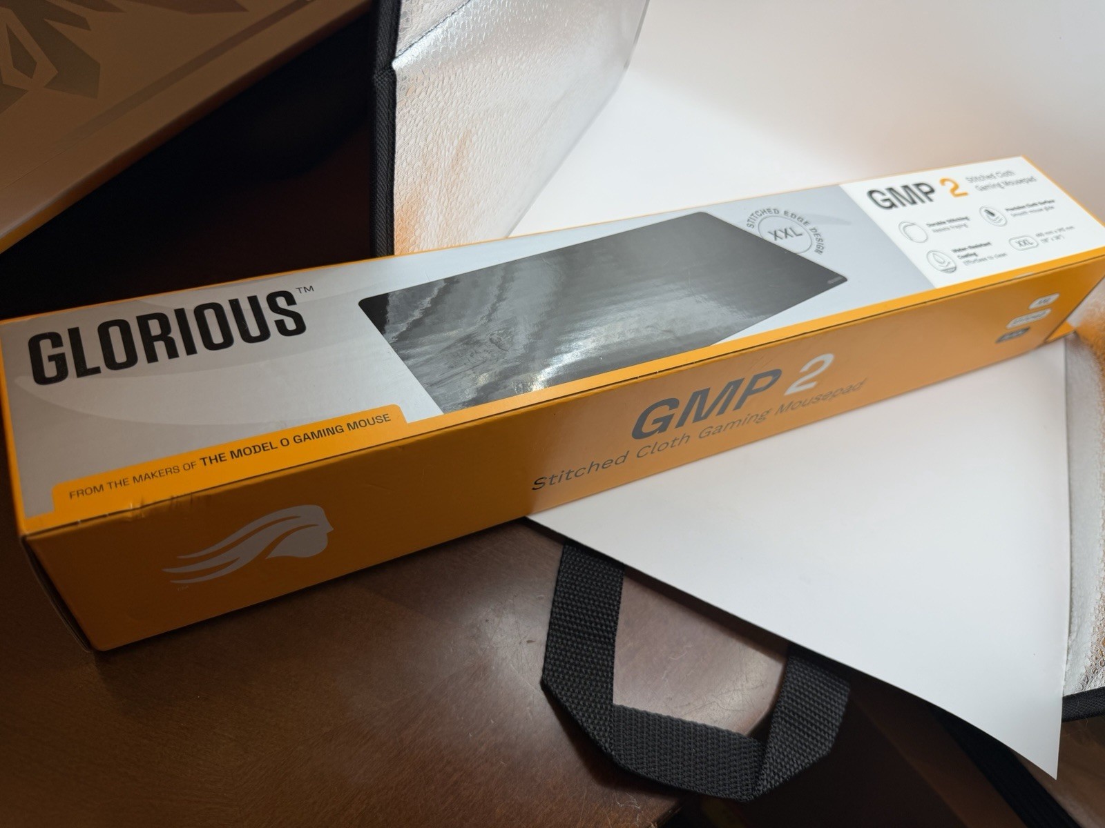 Glorious GMP 2 XXL Gaming Mouse Pad Spill Proof Optimized for Sensors