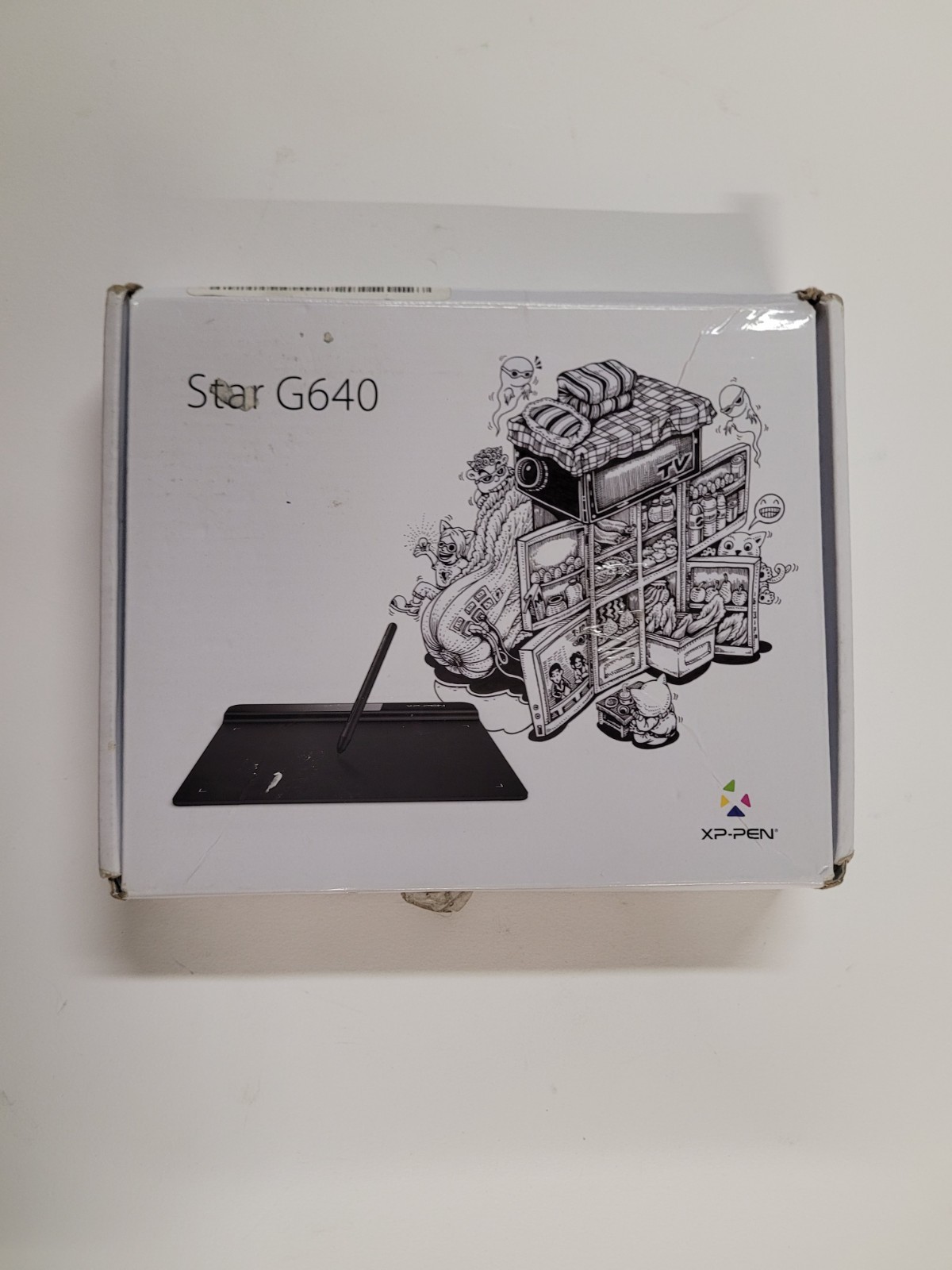 XP-Pen Star G640 Digital Drawing Tablet 6x4" Battery-Free Stylus + Original Box