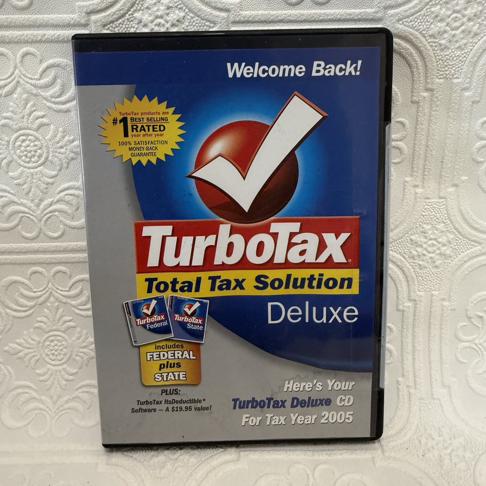 2005 TurboTax Deluxe Federal + State Turbo Tax Software CD New SEALED