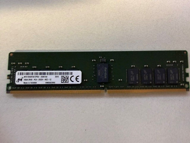 Lot of 70 Micron 16GB DDR4 2Rx8 PC4-2400T ECC REG MTA18ASF2G72PDZ Server Memory