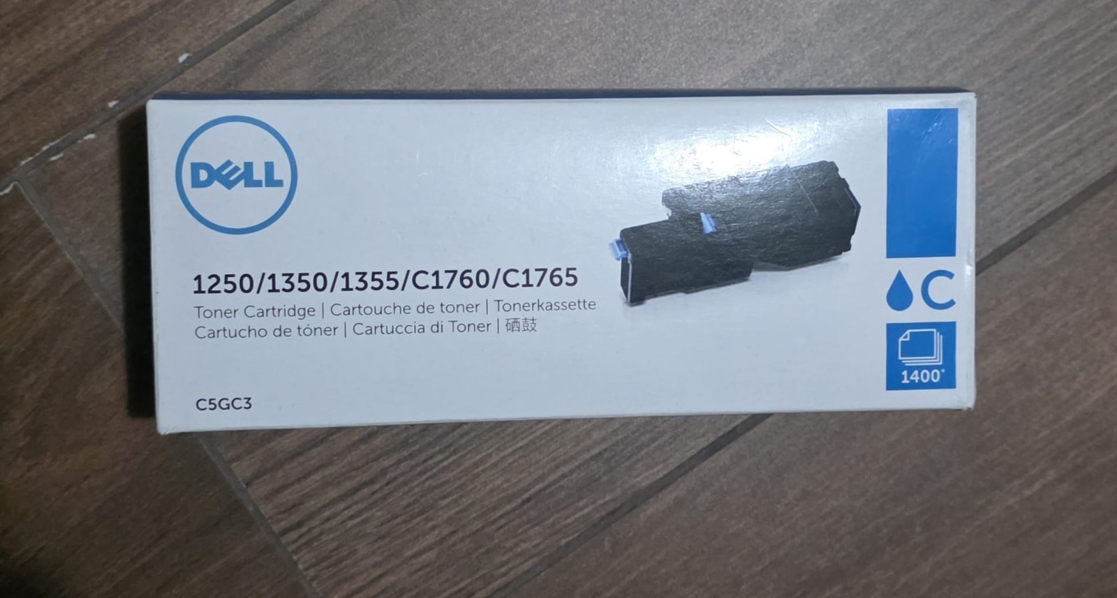 BRAND NEW   Dell C5GC3 Cyan High Yield Toner Cartridge