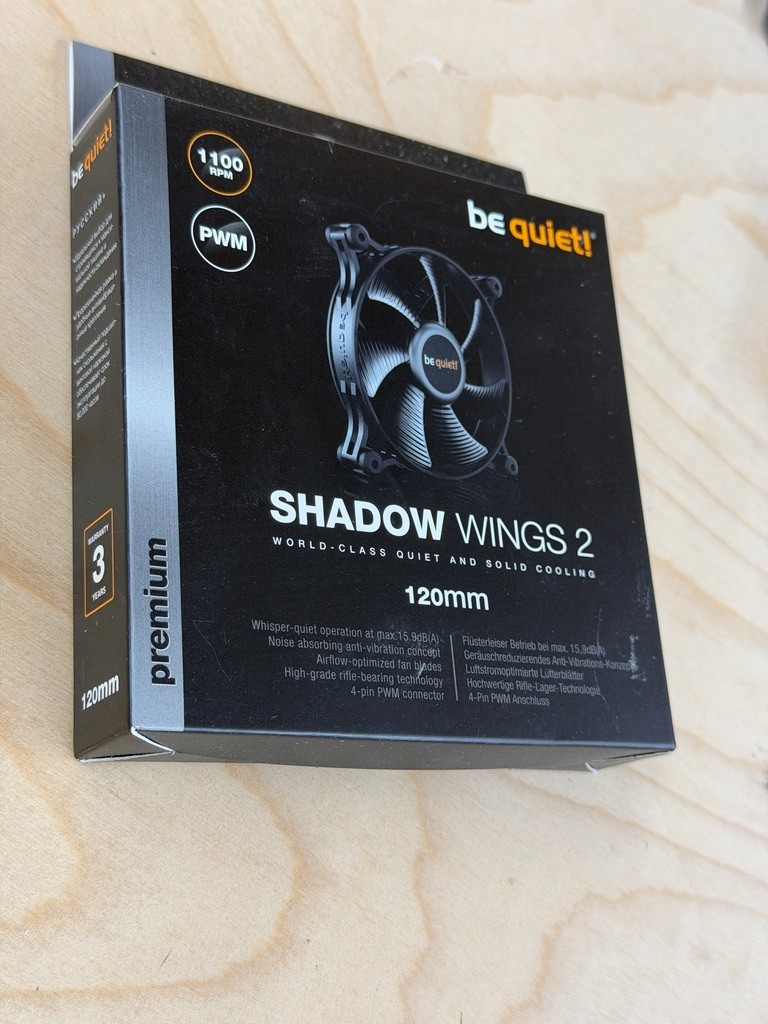 be quiet Shadow Wings 2 120mm PWM fan