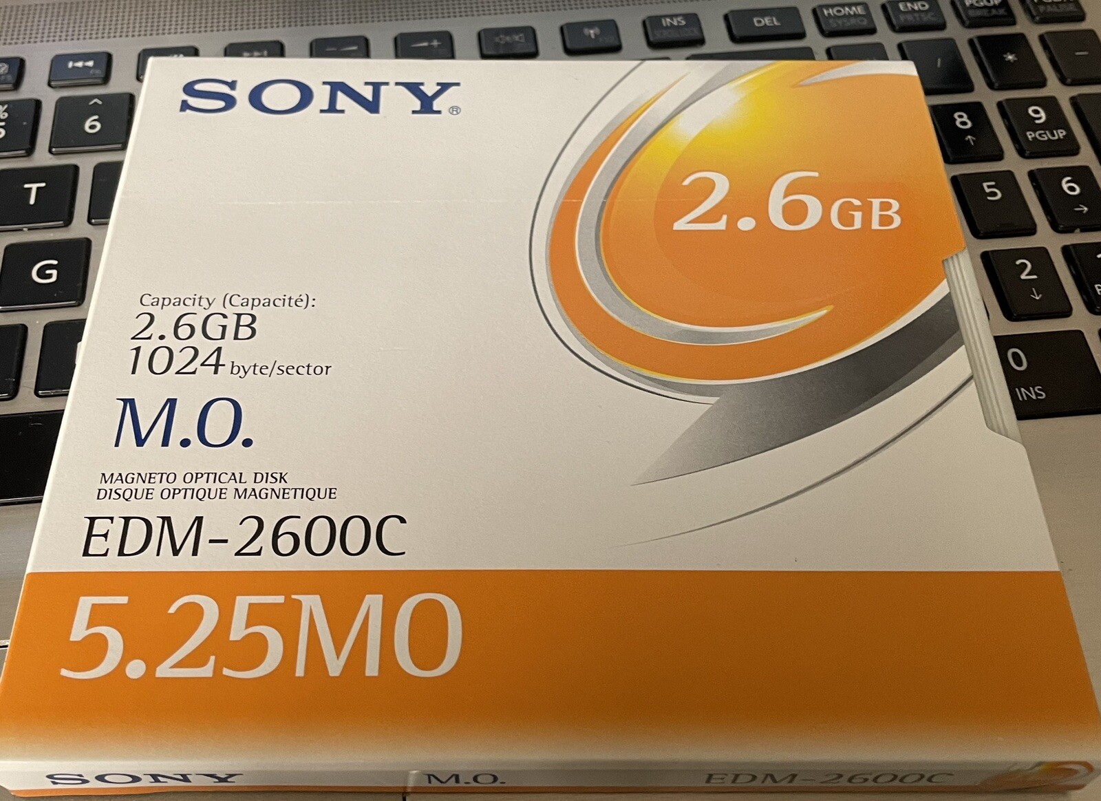 Lot of 10 Pack NEW Sony EDM-5200C 2.6GB 5.25MO Magneto Optical Disk Bb