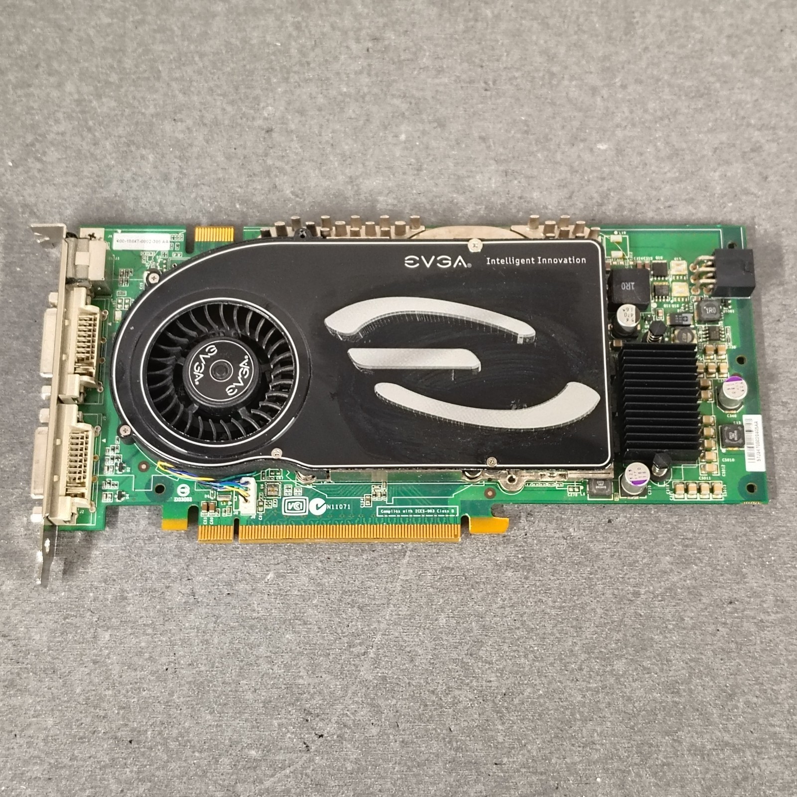 EVGA NVIDIA GeForce 7800 GTX 256MB GDDR3 PCI-E Dual DVI GPU
