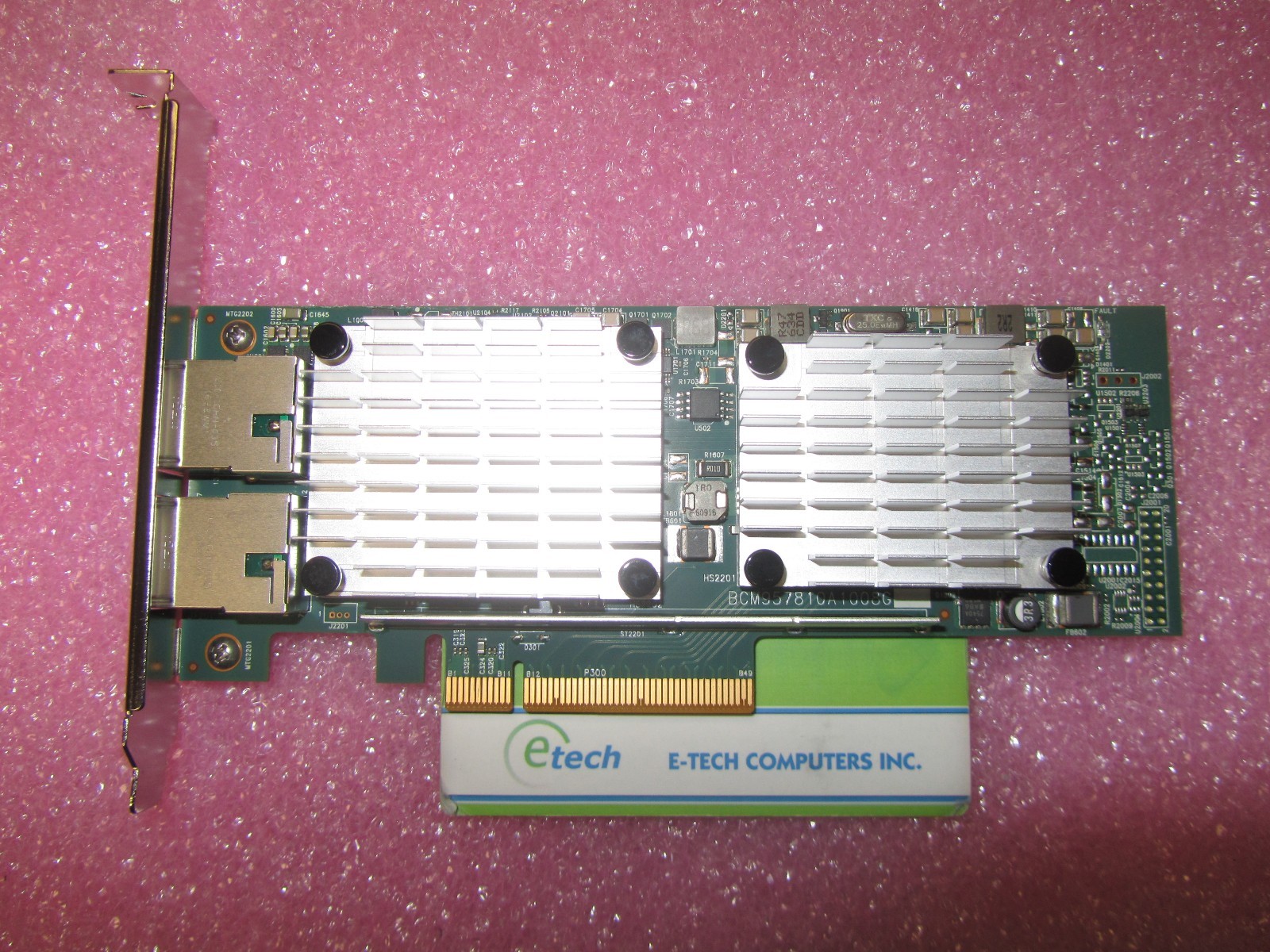 44T1370 - Broadcom NetXtreme 2x10 Gigabit Ethernet BaseT Adapter for System x