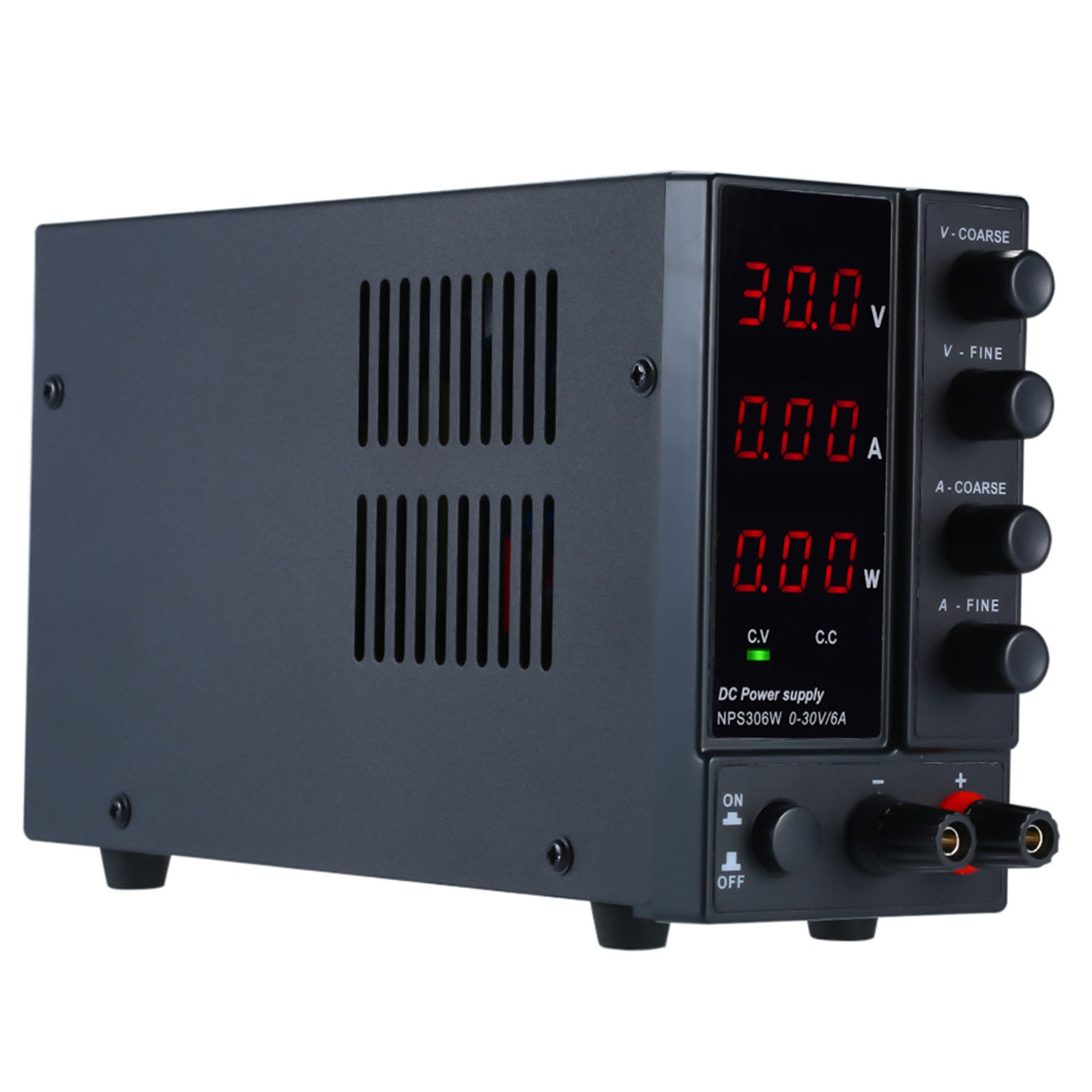 Wanptek NPS306W 0-30V 0-6A Switching DC Power Supply 3 Digits Display LED H SPMV