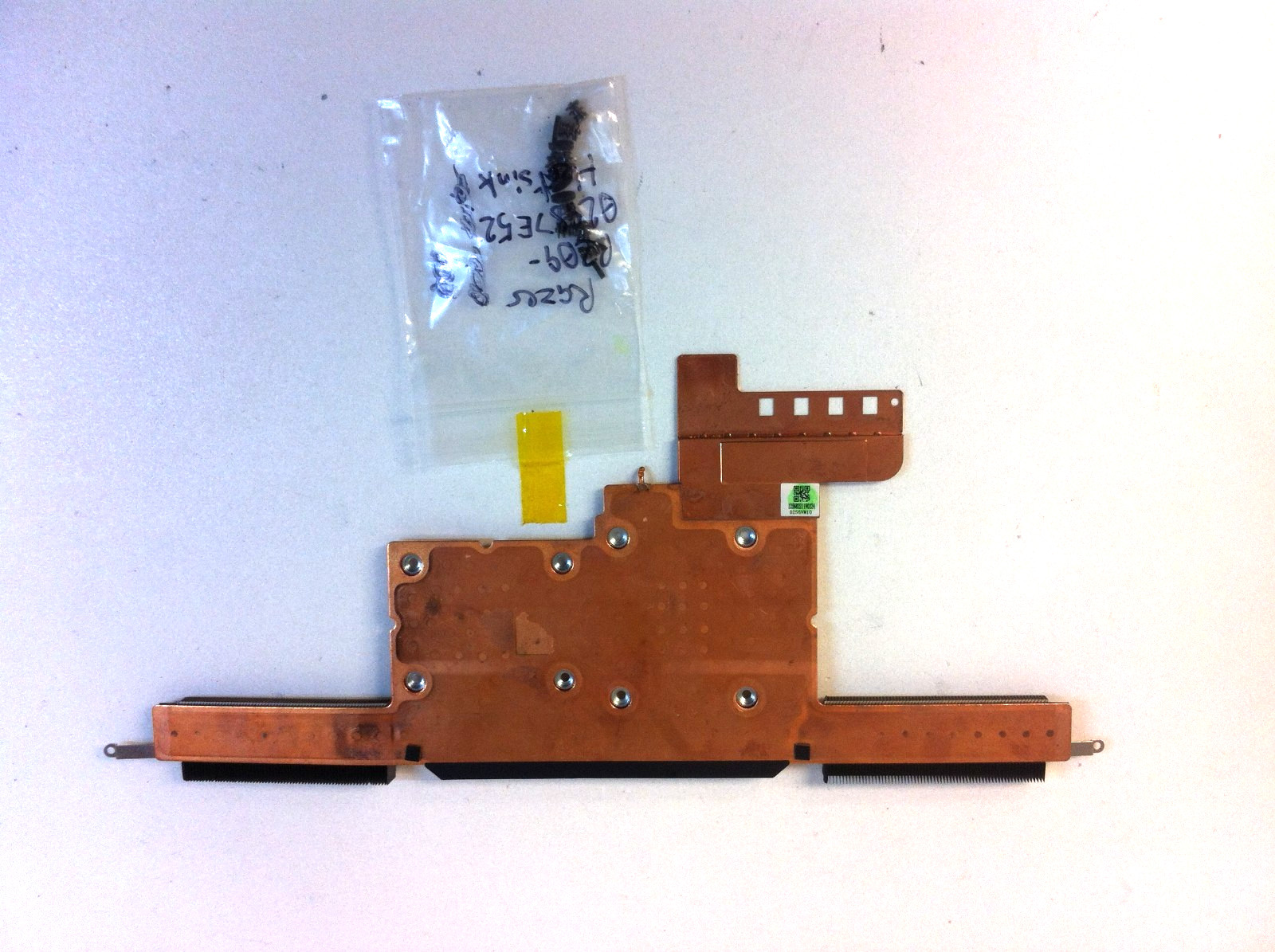 DEFECTIVE Razer Blade RZ090288 1256822119 Heatsink W Screws  Springs Ori G3D