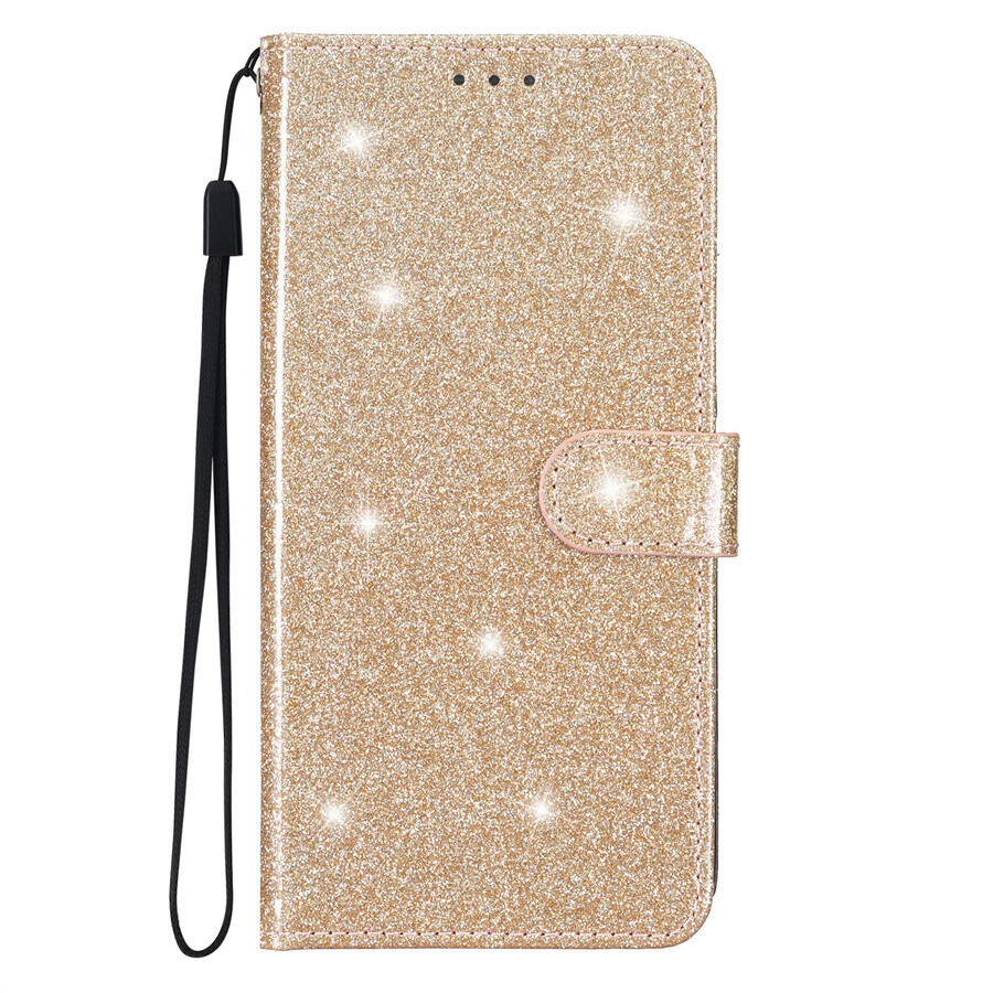 Glitter Bling Card Wallet Cover Case For A50 A21S A41 A10 A6 A30 A20 Note 20