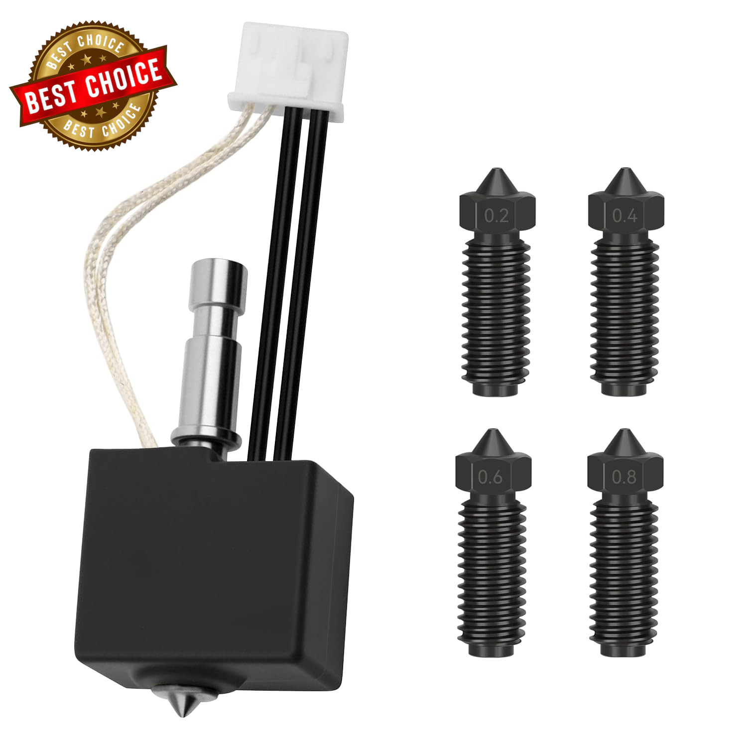 Upgrade Hotend Kit for Anycubic Kobra S1/Kobra S1 Combo 3D Printer, Hardened St
