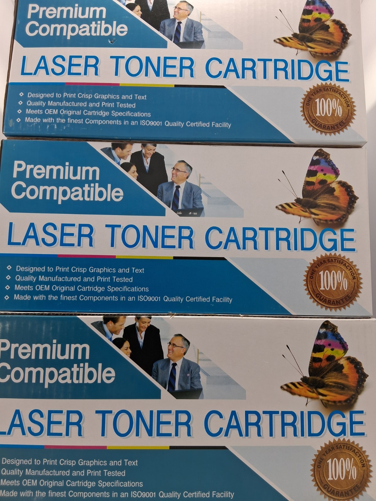 Premium Compatible Lazer Toner 3 Cartrides-CBTN115Y/CBTN115K/CBTN115M-NEW SEALED