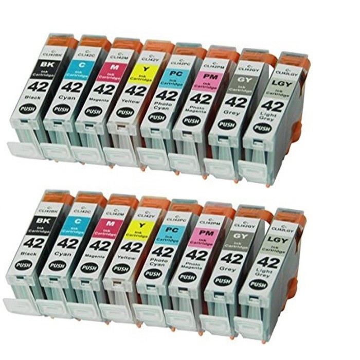 16 PK Premium Ink Cartridges for Canon CLI-42 Pixma Pro-100 Pro 100 Printer
