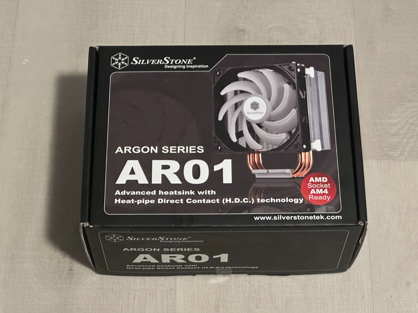Silverstone Argon Series AR01 Advanced Heatsink (H.D.C) Intel & AMD Chipsets