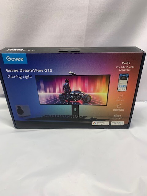 Govee DreamView G1S Gaming RGB Color Sync Light for "24-32" Monitors (04973)