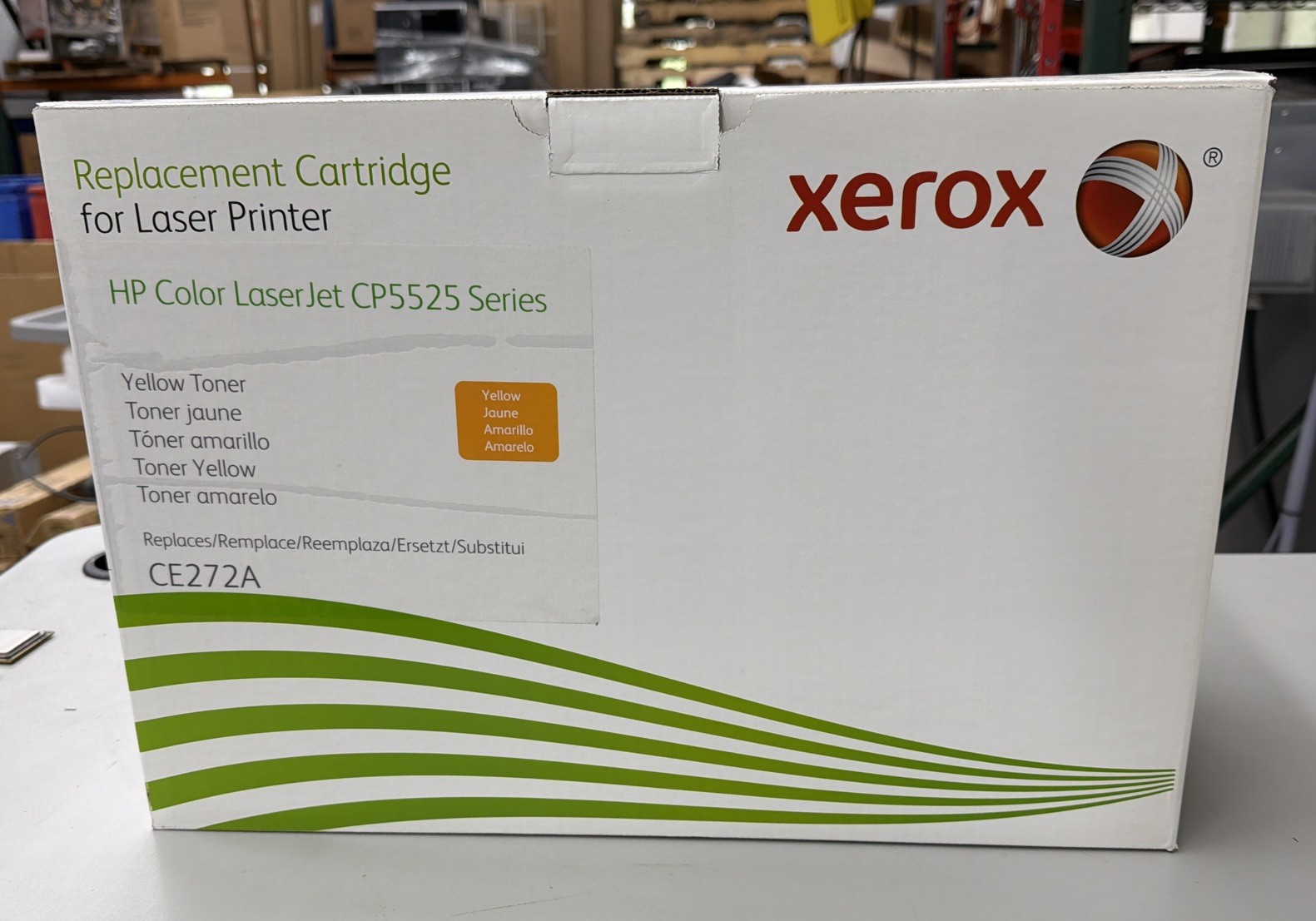 xerox Compatible CE272A-COMP Yellow HP Toner Cartridge NEW