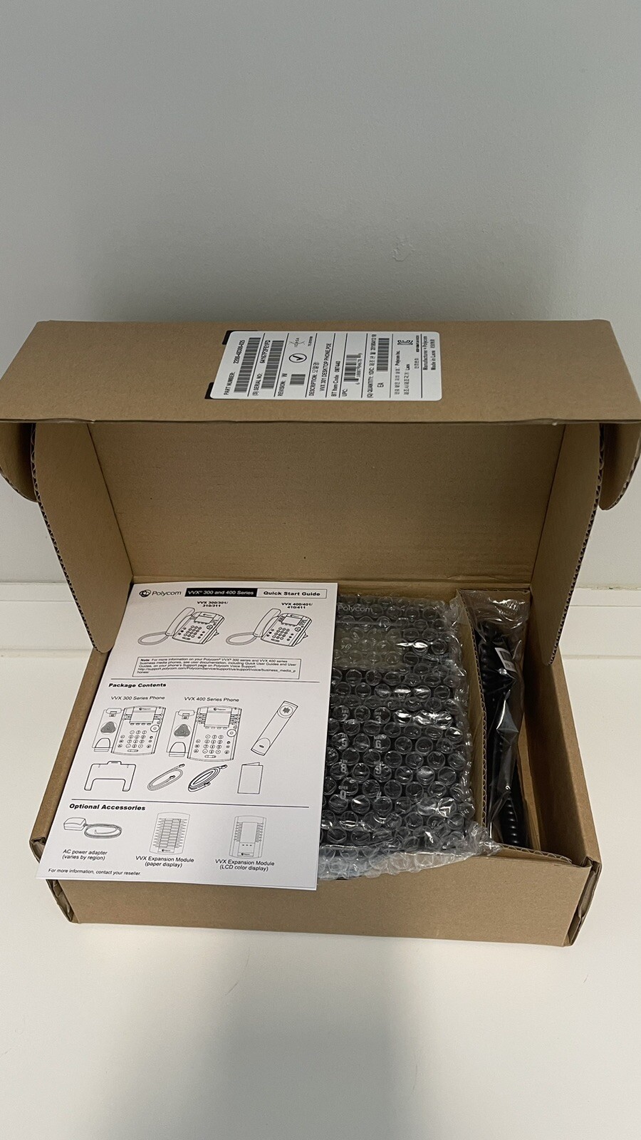 Polycom VVX 301 IP Phone Desktop (2200-48300-001)